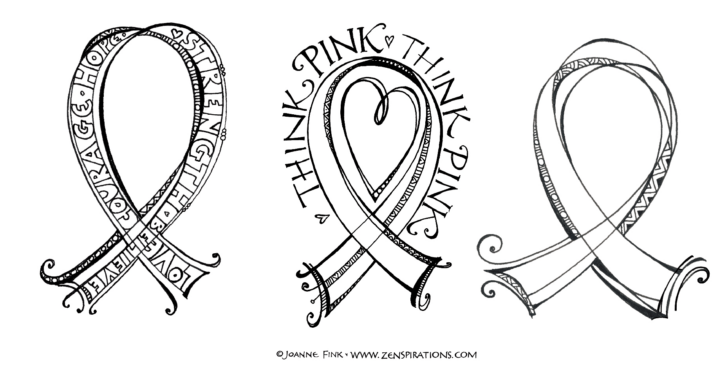 Free Printable Breast Cancer Ribbon Template
