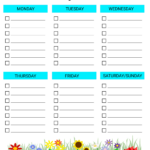 To Do List (Free Printable Pdf Templates) – Things To Do – Free Within Free Printable Daily Task List Template