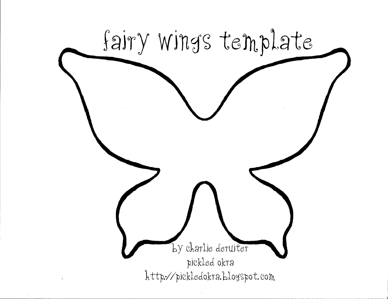 Turning Your Doll Into A Fairy: Free Tutorial And Pattern with regard to Free Printable Fairy Wing Template