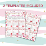 Valentines Candy Gram – Editablecanva Throughout Free Printable Candy Gram Template