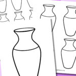 Vase Templates (Free Printables!) With Free Printable Flower Vase Template