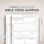 Verse Mapping Template Bible Verse Mapping Printable Bible Study Throughout Free Printable Bible Verse Mapping Template