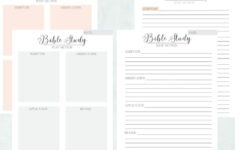 Your Free Printables For Soap Bible Study Method! within Free Printable Bible Study Template