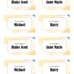 19 Editable Name Tag & Name Badge Templates [Free] For Free Printable Employee Name Badge Template