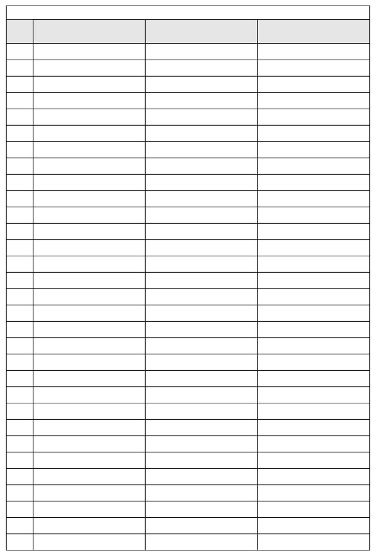 3 Column Chart Templates - 10 Free Pdf Printables | Printablee pertaining to Free Printable Blank Chart Template