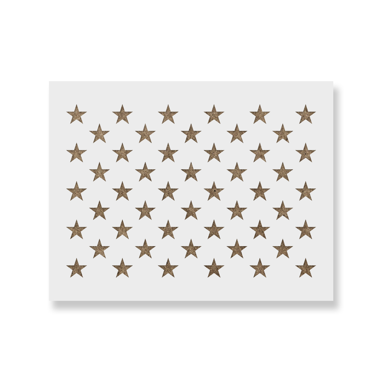 50 Stars Stencil With Multiple Sizes Available - 100% Made In Usa for Free Printable American Flag Star Template