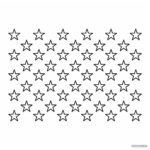 Flag Star Stencil For Free Printable American Flag Star Template