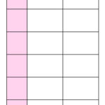 Free Printable Blank Comparison Chart Template Pdf With Free Printable Blank Chart Template