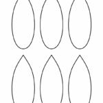 10 Printable Turkey Feather Template And Clipart For Thanksgiving Pertaining To Printable Turkey Feather Template Pattern