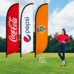 11Ft (3.5M) Feather Banner | Feather Flag | Bali Flags Intended For 11 Ft Feather Flag Template