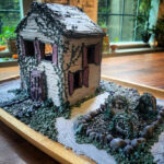 12 Halloween Gingerbread House Ideas To Make With The Family In Spooky Gingerbread House Template