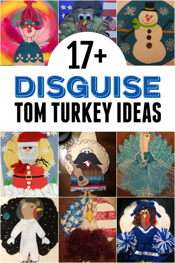 Tom Turkey Disguise Template