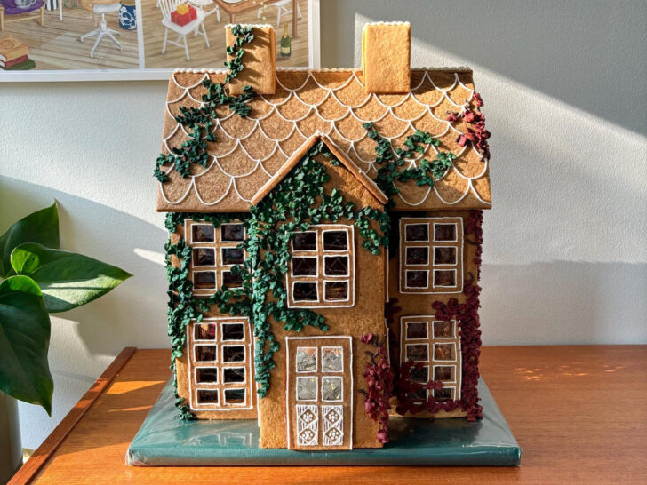 Gingerbread House Mansion Template