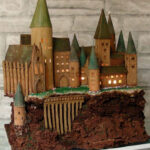 23 Harry Potter Gingerbread Houses That Would Make Mrs. Weasley Proud In Hogwarts Castle Gingerbread House Template