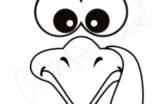 31 Cutest Turkey Templates – Cassie Smallwood in Free Printable Turkey Head Template