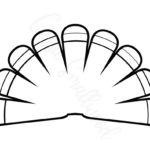 31 Cutest Turkey Templates   Cassie Smallwood Pertaining To Simple Feather Template