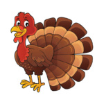 31 Cutest Turkey Templates   Cassie Smallwood Throughout Cartoon Turkey Template