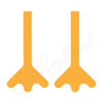 31 Cutest Turkey Templates   Cassie Smallwood Throughout Turkey Feet Template Free