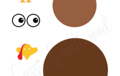 31 Cutest Turkey Templates – Cassie Smallwood with Build a Turkey Template