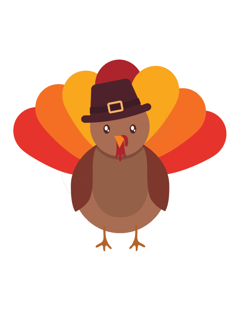 31 Cutest Turkey Templates - Cassie Smallwood with regard to Turkey Template Colored