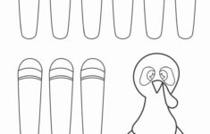 4 Free Turkey Template Printables for Turkey Body Craft Template