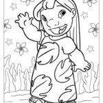 42 Lilo & Stitch Coloring Pages (Free Pdf Printables) With Regard To Printable Lilo Feather Template