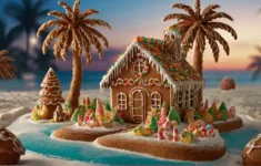 47 Best Gingerbread House Ideas | 2025 Updated regarding Gingerbread Beach House Template