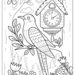50 Bird Coloring Pages (Free Pdf Printables) Pertaining To Feather And Birds Coloring Template Free Printable