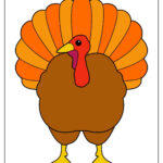62 Turkey Templates (Free Pdf Printables) Throughout Colored Turkey Template