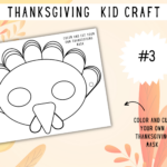 7 Fun Thanksgiving Crafts For Kids   The Character Corner Throughout Printable Turkey Mask Template