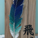 7 String Art Msb Ideas | String Art, String Art Patterns Within String Art Template Feather