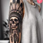 8 Best Comanche Tattoo Ideas With Their Meanings With Tribal Bands Feather Braided Leather Tattoo Pattern Template
