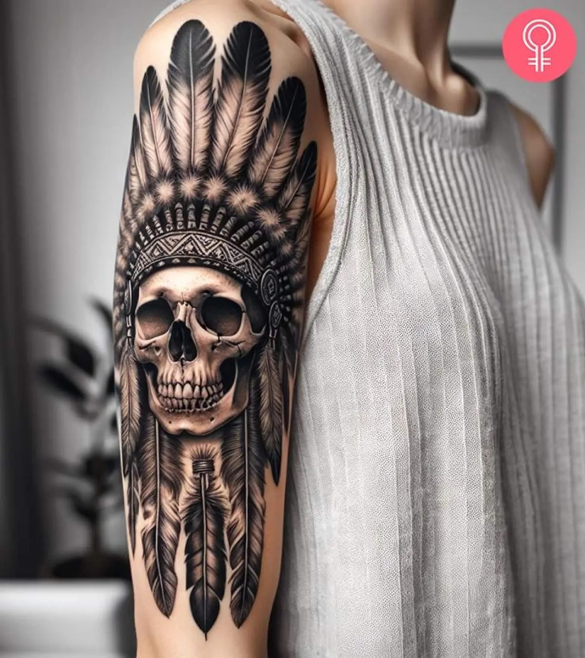 8 Best Comanche Tattoo Ideas With Their Meanings with Tribal Bands Feather Braided Leather Tattoo Pattern Template