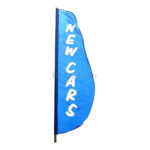 8Ft. X 2Ft. New Cars Feather Flag Within 8x2 Feather Flag Sign Template