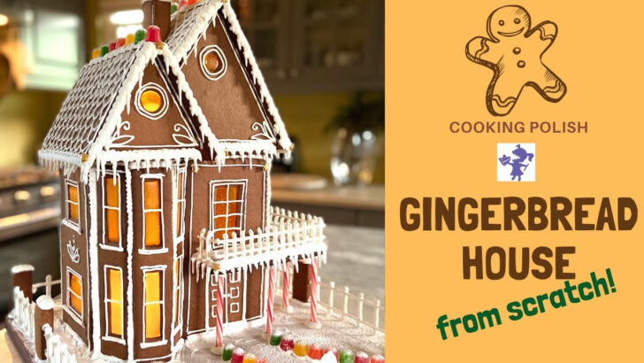 Advanced Gingerbread House Template