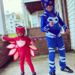 Adorable Kids Diy Pj Masks (Catboy And Owlette) Costume | Primary Inside Owelette Feather Template