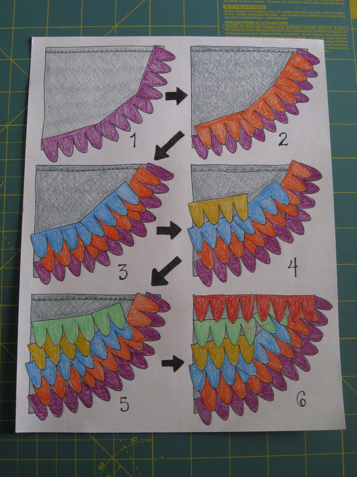 All Dressed Up And Nowhere To Go: Birds Of A Feather Costume in Felt Feather Template Cape