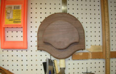 Another Turkey Fan Mount | Midnight Woodworking intended for Diy Turkey Fan Mount Template