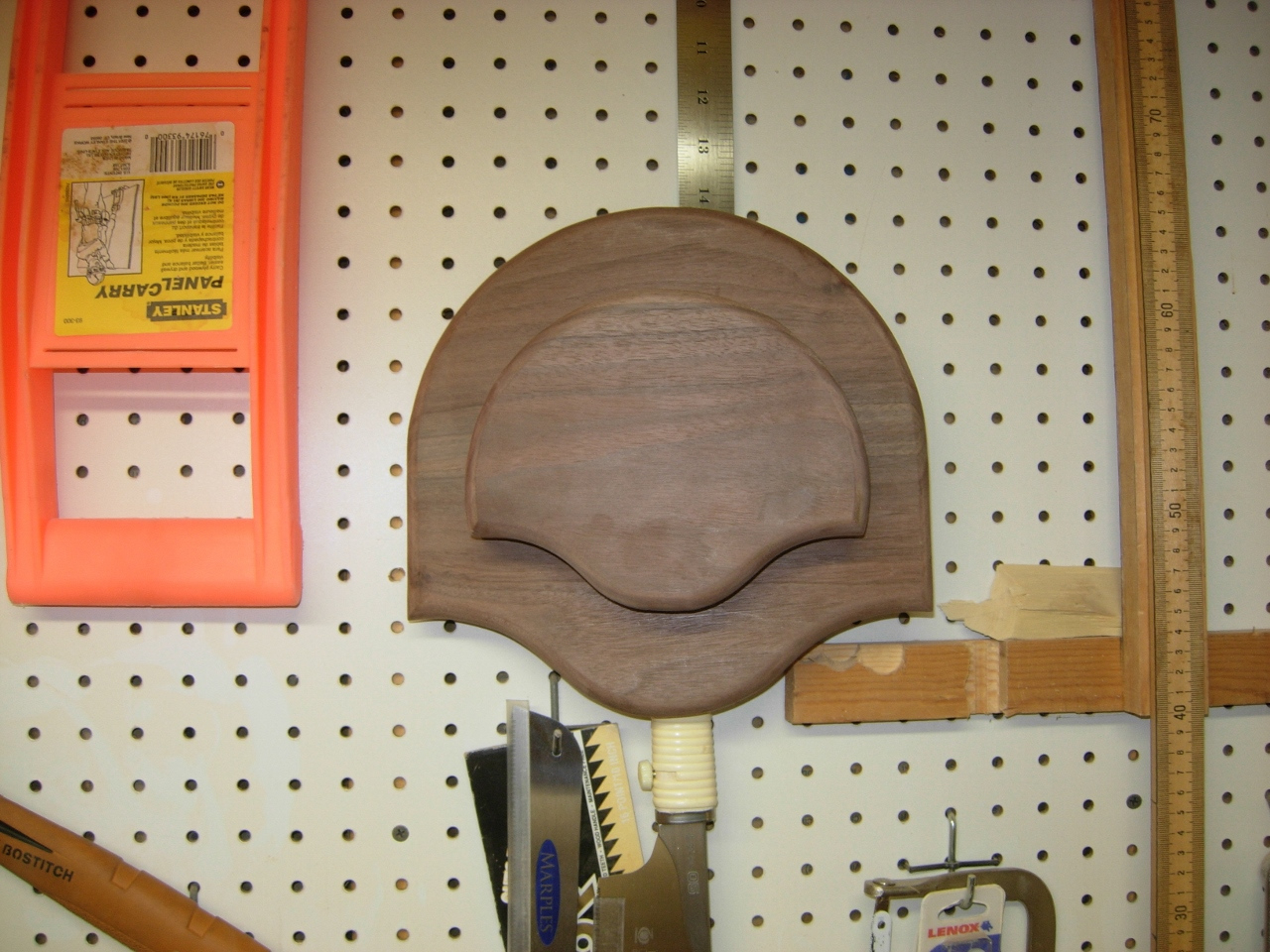 Another Turkey Fan Mount | Midnight Woodworking intended for Diy Turkey Fan Mount Template