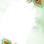 Bird Feather Page Border And Printable Background In Word   Slidesdocs In Bird Feather Word Template