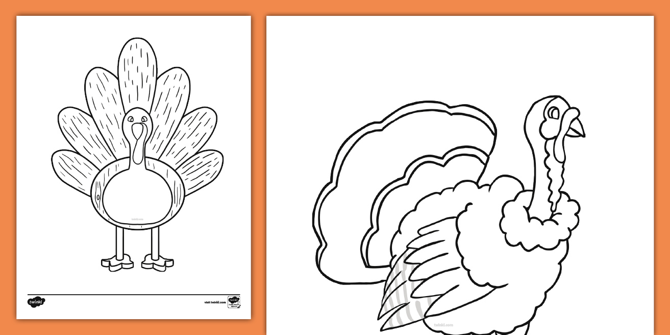 Blank Turkey Template | Thanksgiving throughout Blank Turkey Template