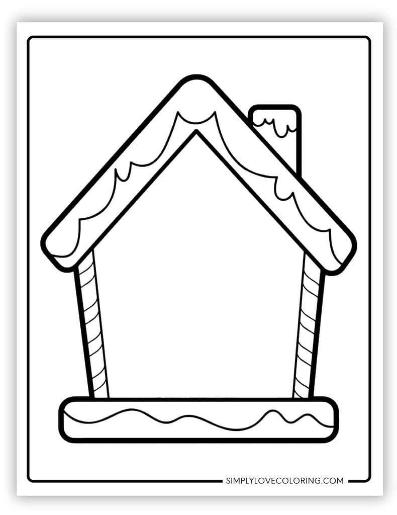 Build A Gingerbread House Printable Activity (Free Pdf Downloads throughout Gingerbread House Template to Print