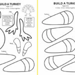 Build A Turkey Craft: Free Printable | Craft Corner Diy In Turkey Body Parts Template