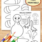 Build A Turkey Craft: Free Printable | Craft Corner Diy Intended For Free Printable Build A Turkey Template