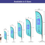 Buy Custom Feather Flags & Banners   Save Up To 30% | Bannerbuzz Ca With Regard To 11 Ft Feather Flag Template