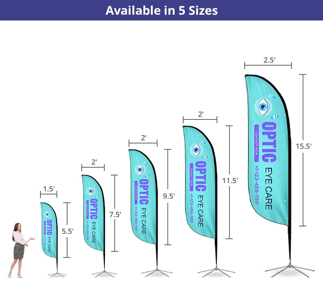 Buy Custom Feather Flags &amp;amp; Banners - Save Up To 30% | Bannerbuzz Ca with regard to 11 ft Feather Flag Template