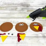 Canning Lid Turkey (Dollar Tree Diy)   Single Girl'S Diy With Easy Felt Turkey Eyes Beak Beard Template