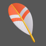 Cape Feather Super Mario Artikel 8K 3D Modell   Turbosquid 1856659 Regarding Super Mario Feather Template