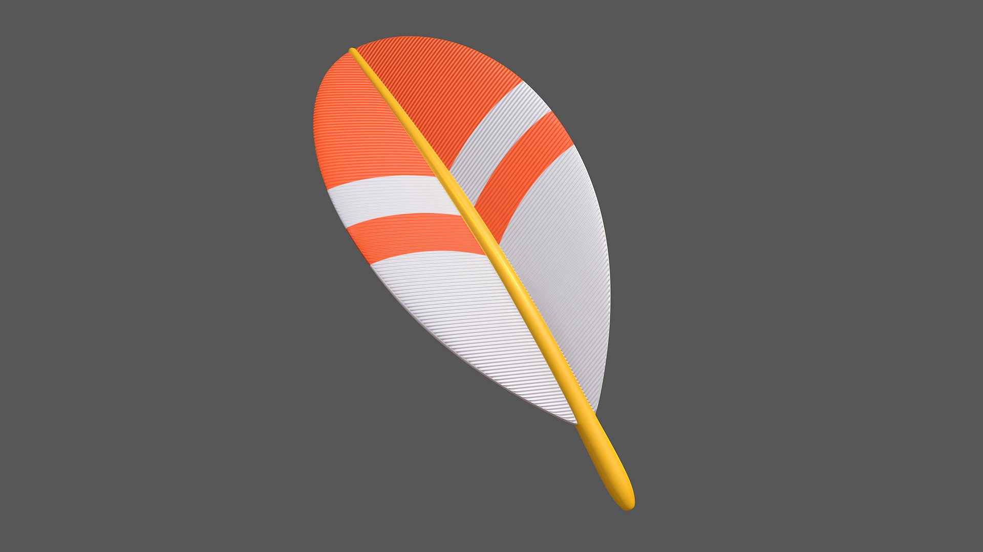 Cape Feather Super Mario Artikel 8K 3D-Modell - Turbosquid 1856659 regarding Super Mario Feather Template