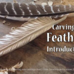 Carving A Feather   Introduction With Regard To Wood Carving Feather Template